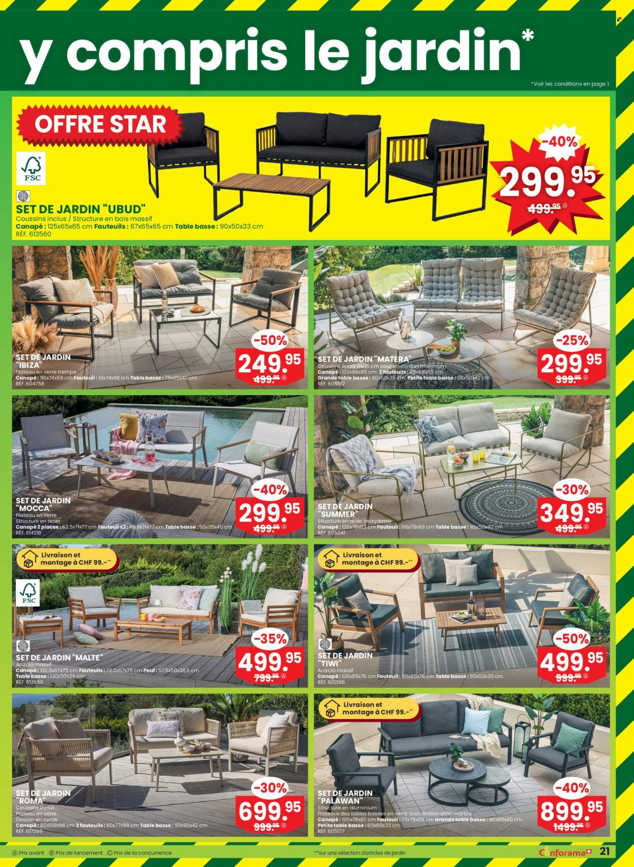 Catalogue Conforama - 29.4.2026 - 12.5.2026. Page 21. Page 21