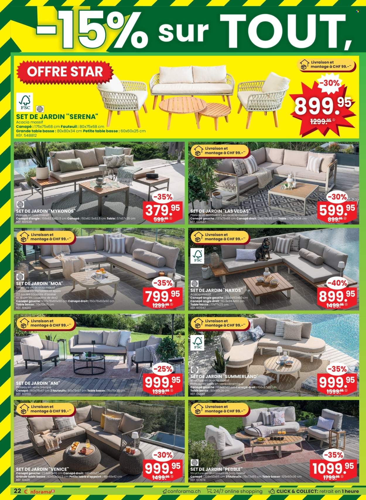 Catalogue Conforama - 29.4.2026 - 12.5.2026. Page 22. Page 22