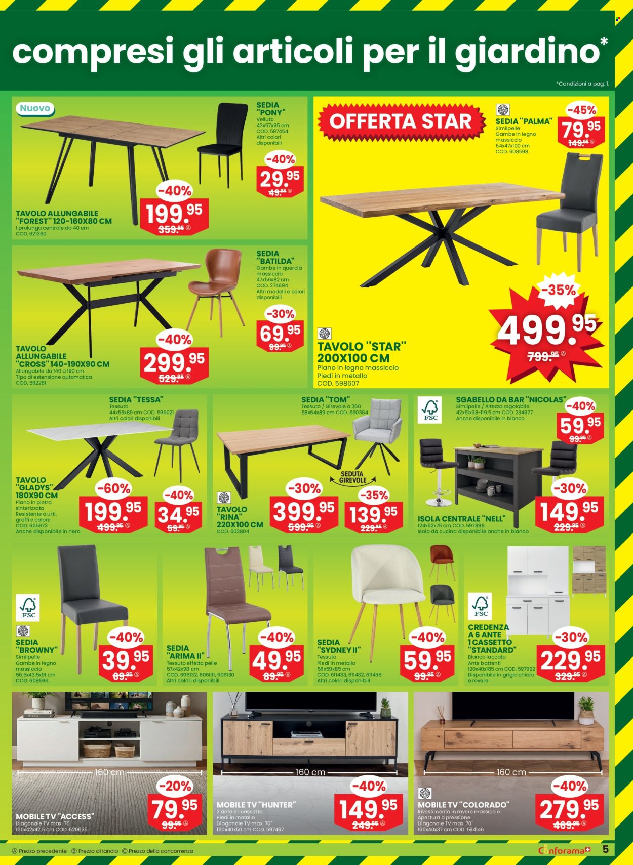 Catalogue Conforama - 29.4.2026 - 12.5.2026. Page 5. Page 5