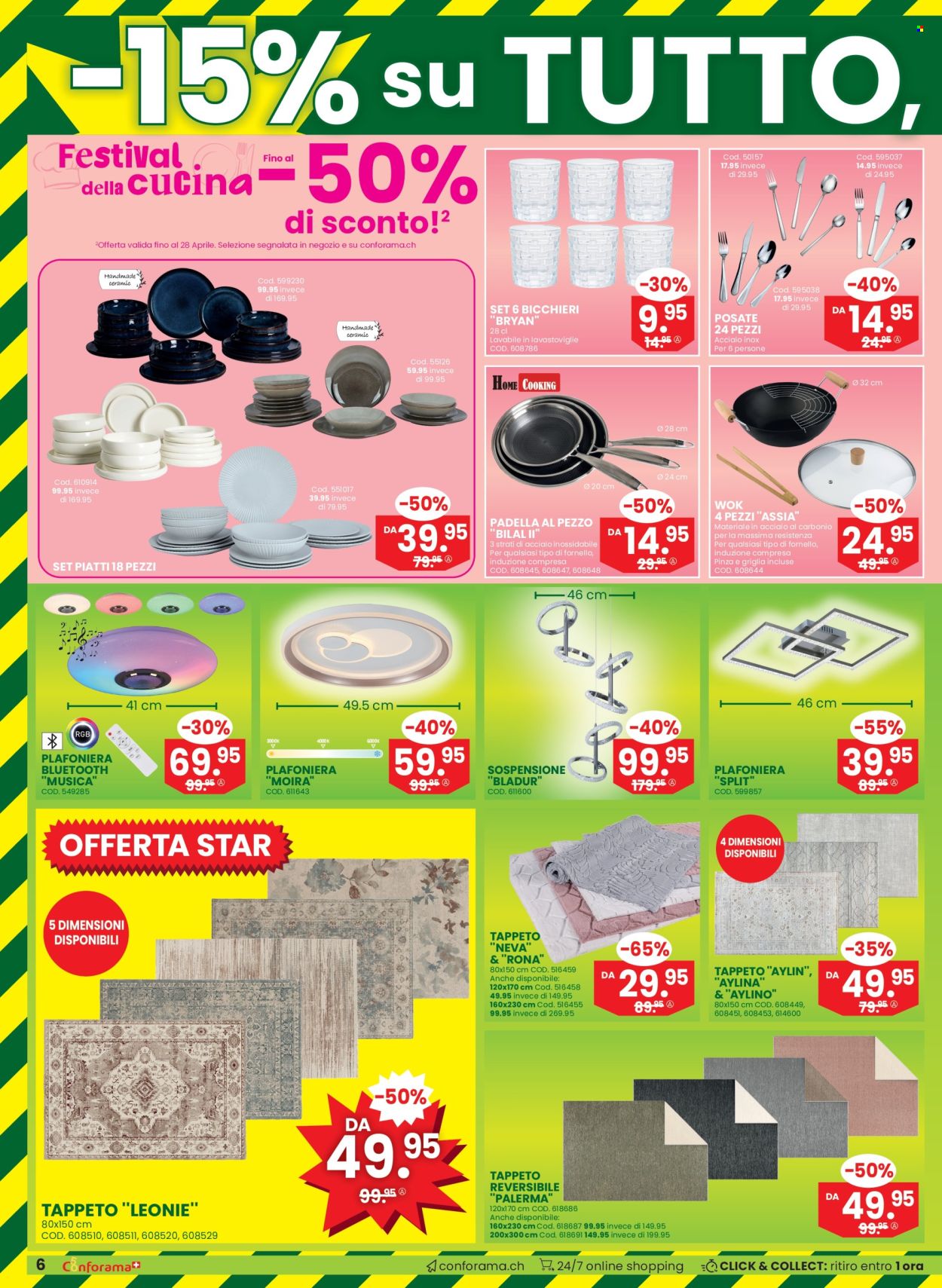 Catalogue Conforama - 29.4.2026 - 12.5.2026. Page 6. Page 6