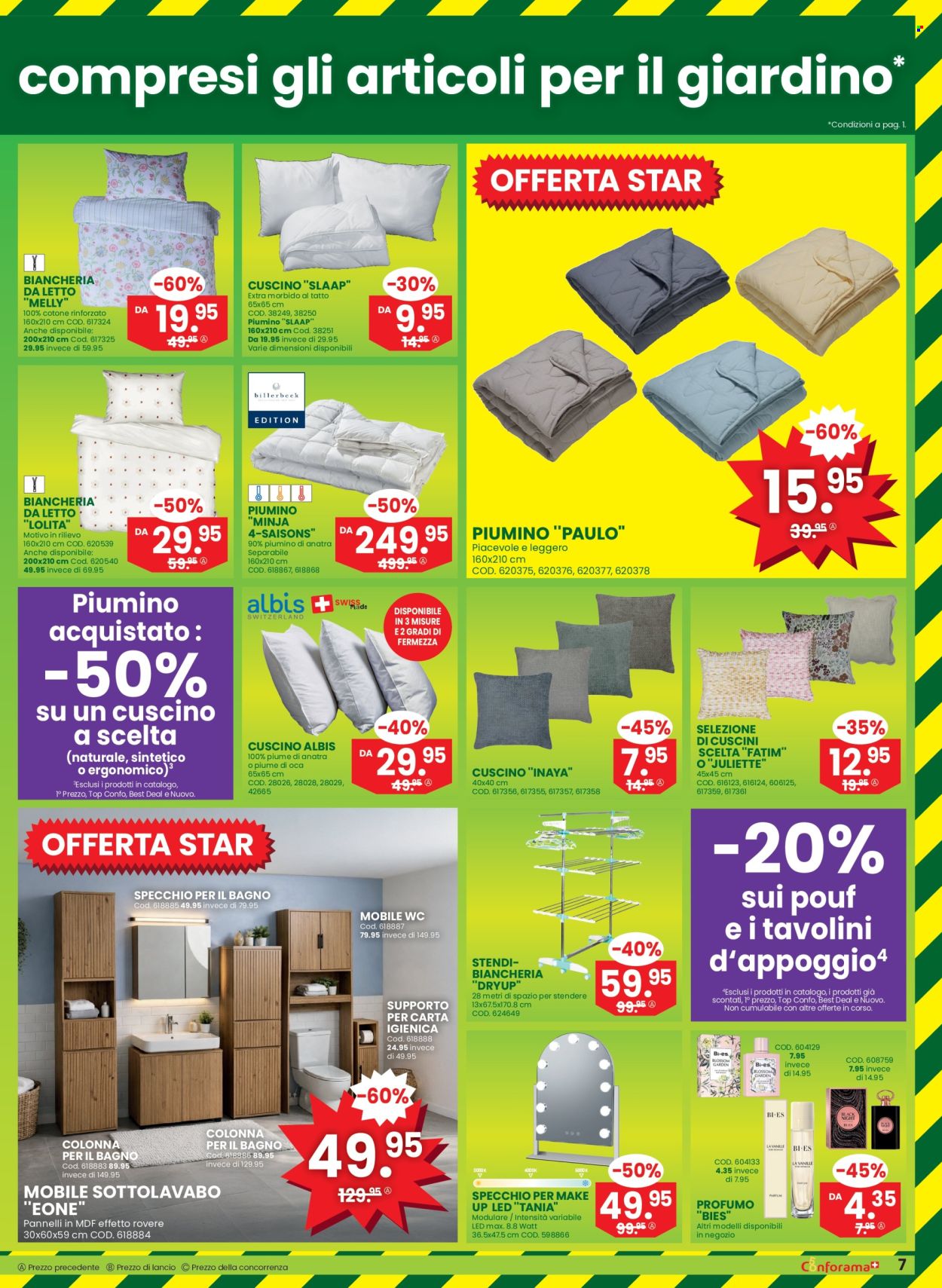 Catalogue Conforama - 29.4.2026 - 12.5.2026. Page 7. Page 7