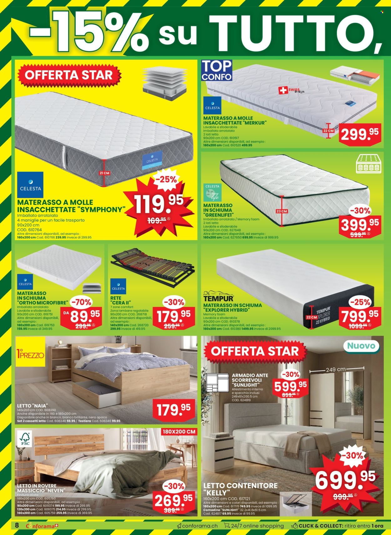Catalogue Conforama - 29.4.2026 - 12.5.2026. Page 8. Page 8