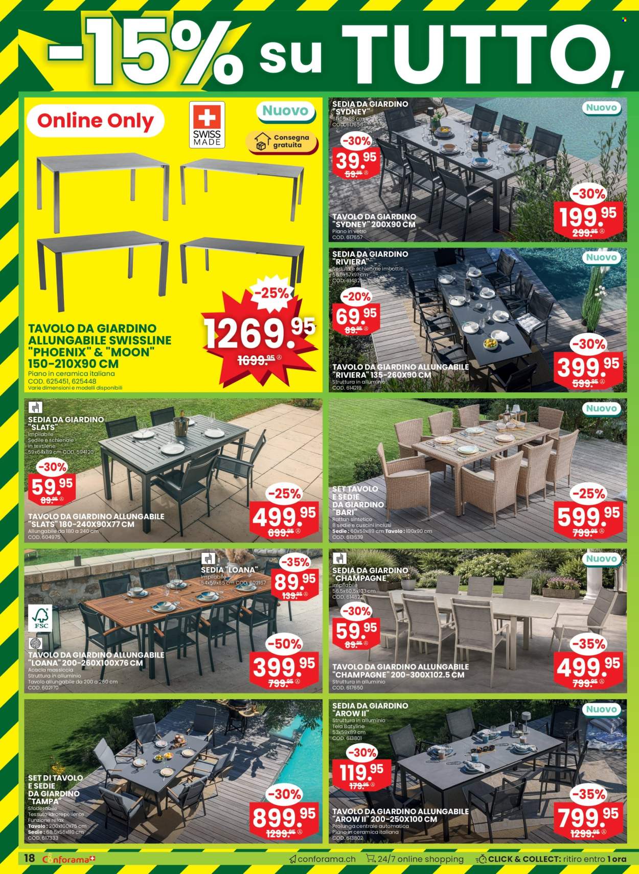 Catalogue Conforama - 29.4.2026 - 12.5.2026. Page 18. Page 18