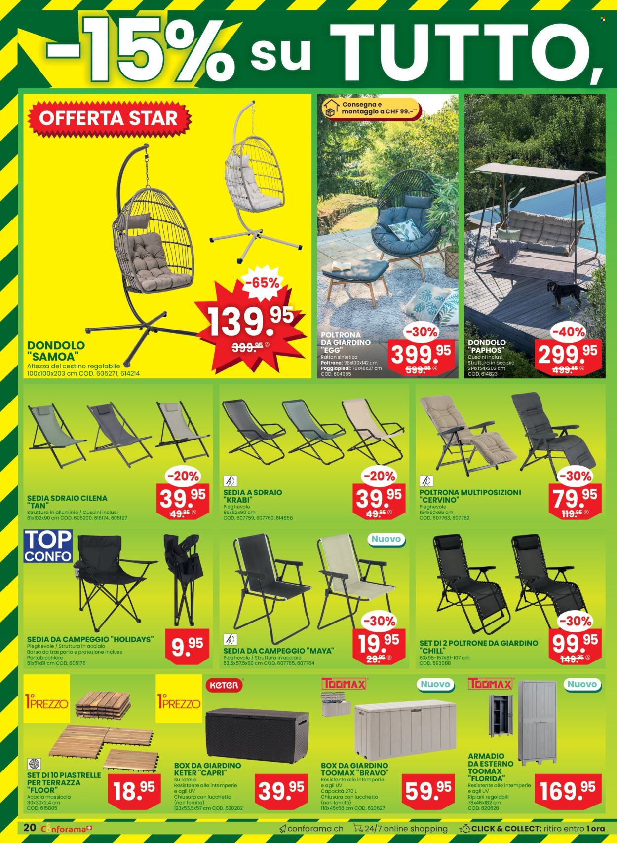 Catalogue Conforama - 29.4.2026 - 12.5.2026. Page 20. Page 20