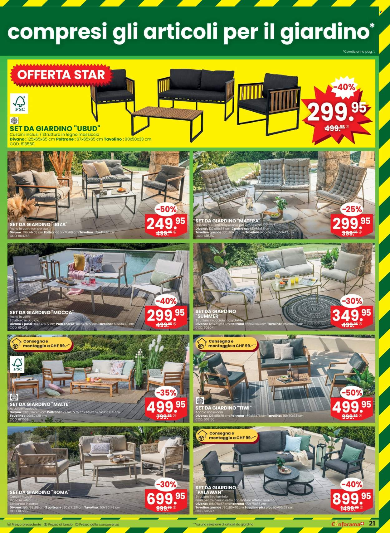 Catalogue Conforama - 29.4.2026 - 12.5.2026. Page 21. Page 21