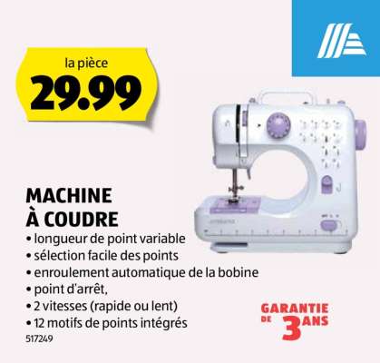 MACHINE À COUDRE
