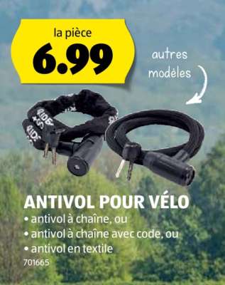 ANTIVOL POUR VÉLO
