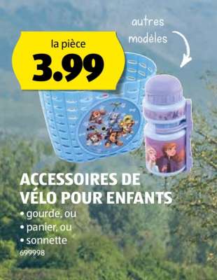 ACCESSOIRES DE VÉLO POUR ENFANTS