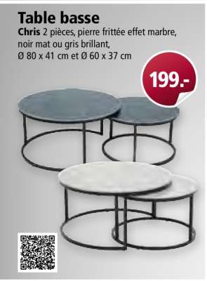 Table basse