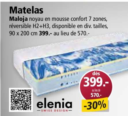 Matelas Maloja