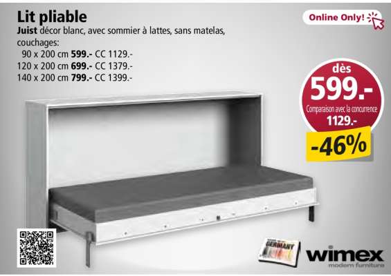 Lit pliable