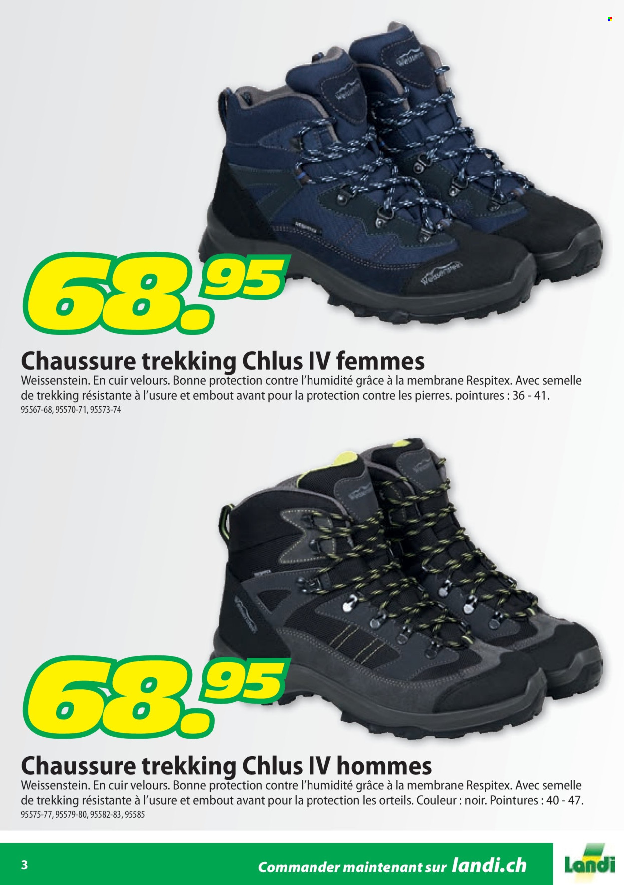 Catalogue Landi. Page 3. Page 3