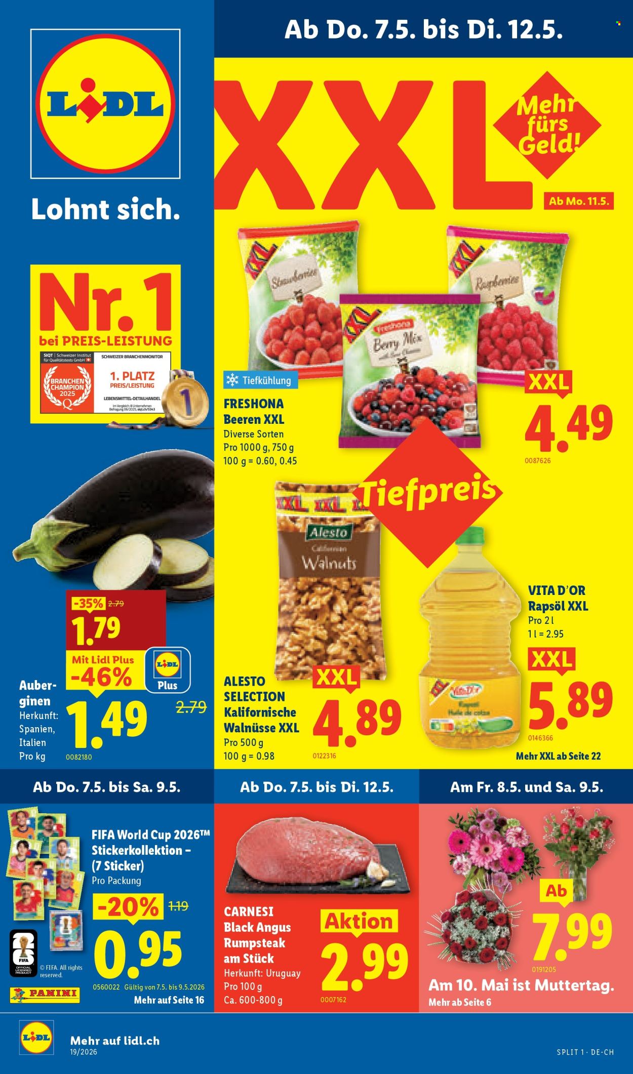 Catalogue Lidl - 7.5.2026 - 12.5.2026. Page 1. Page 1