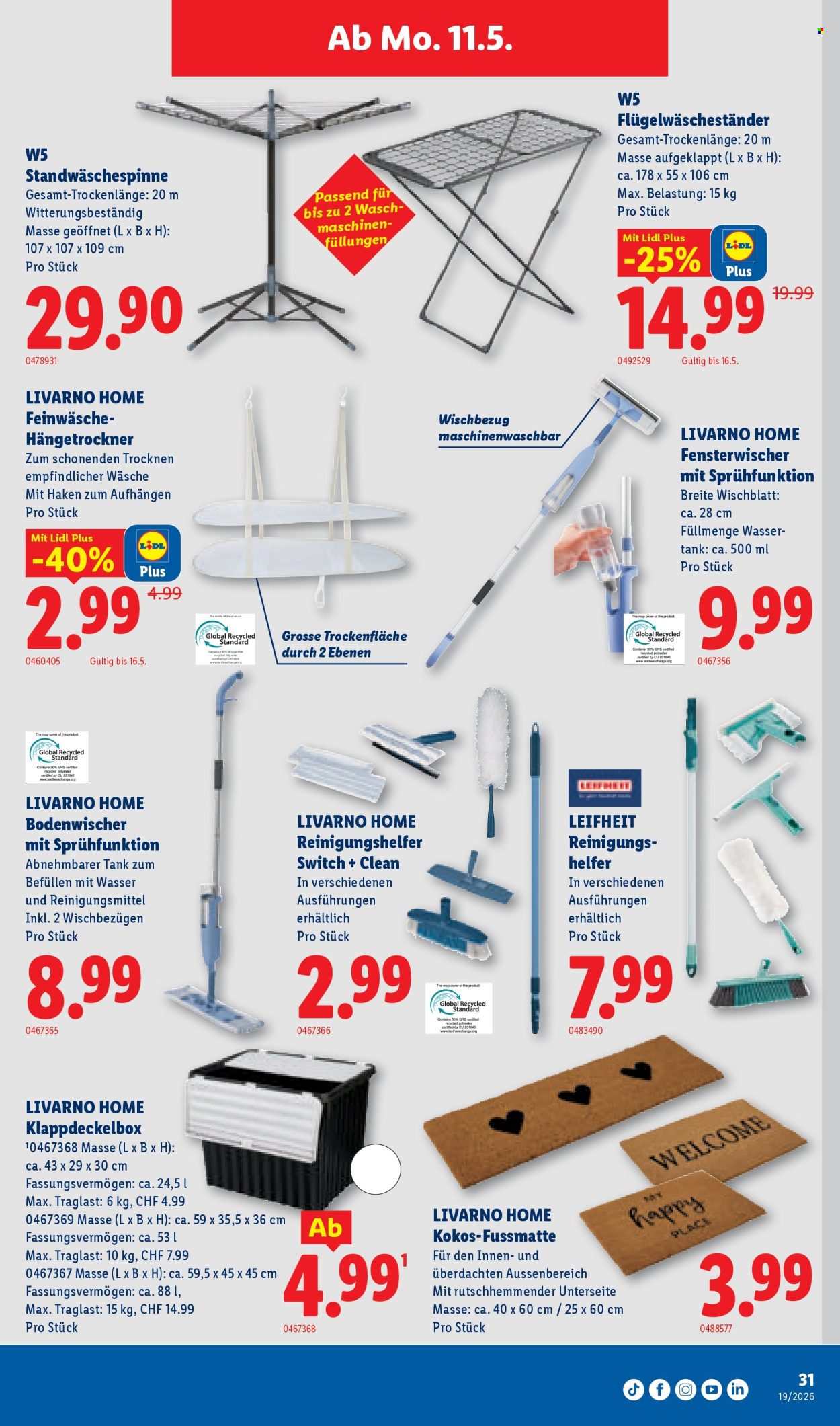 Catalogue Lidl - 7.5.2026 - 12.5.2026. Page 31. Page 31