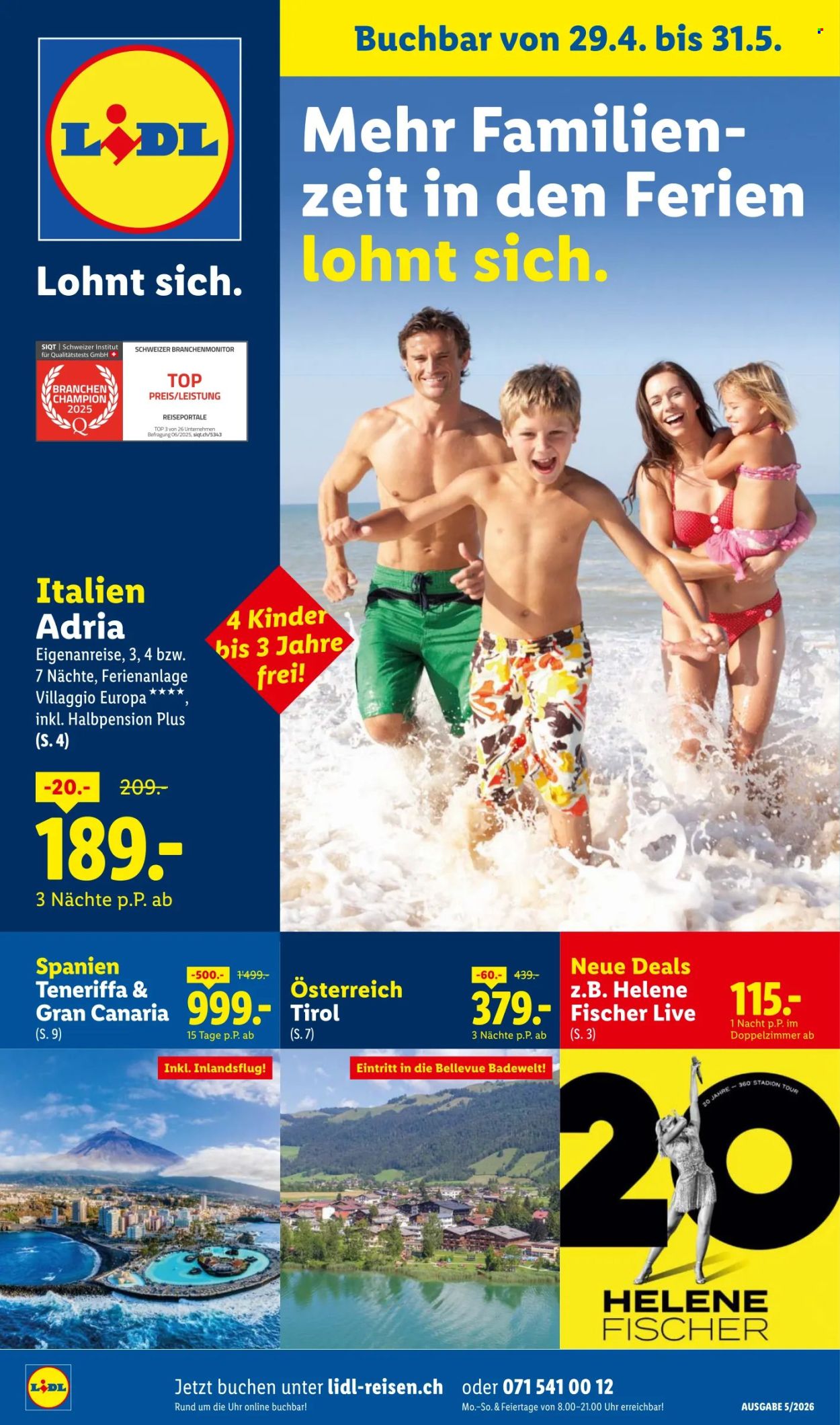Catalogue Lidl - 29.4.2026 - 31.5.2026. Page 1. Page 1