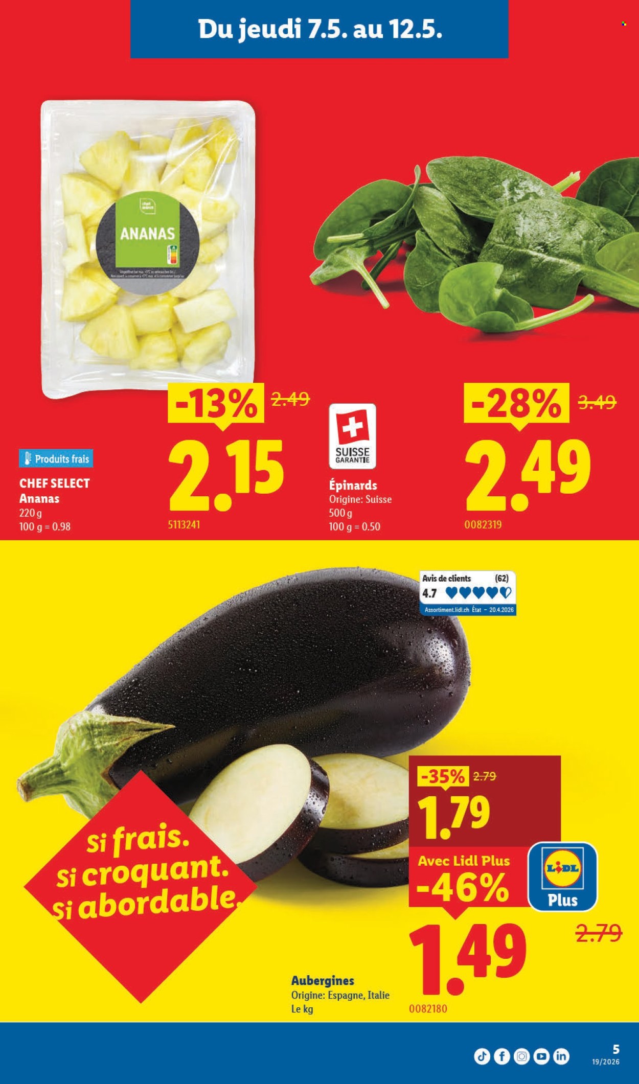 Catalogue Lidl - 7.5.2026 - 12.5.2026. Page 5. Page 5