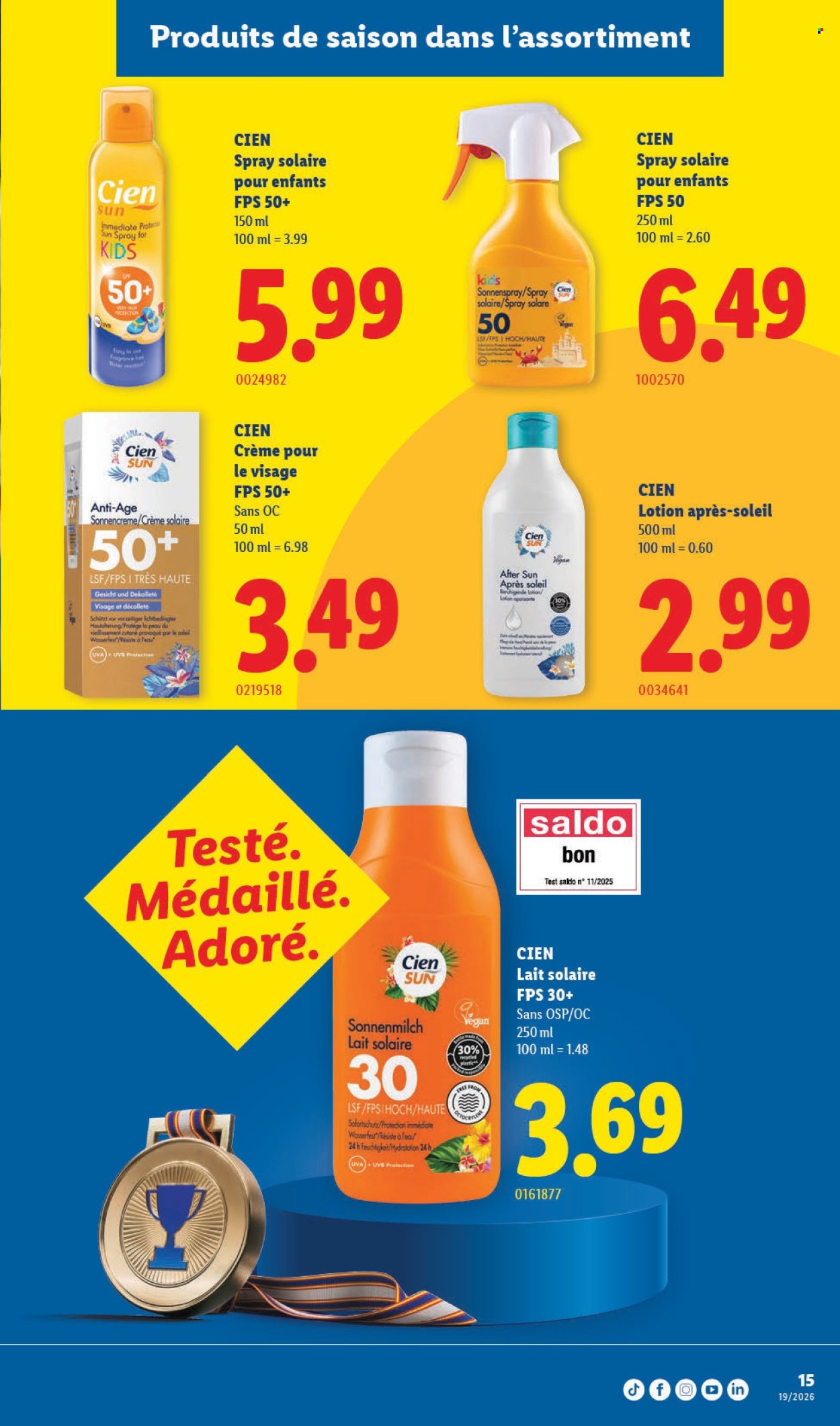 Catalogue Lidl - 7.5.2026 - 12.5.2026. Page 15. Page 15