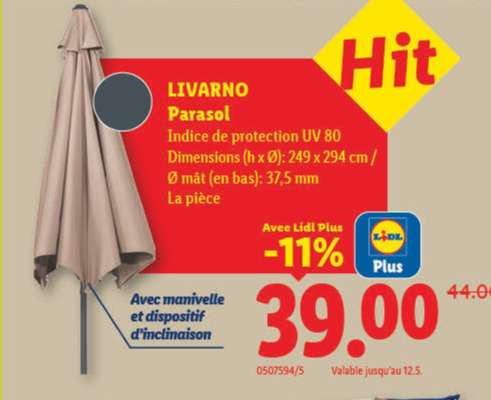 LIVARNO Parasol