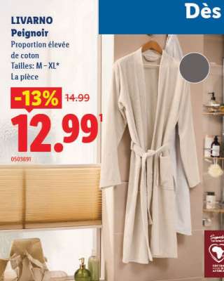 LIVARNO Peignoir