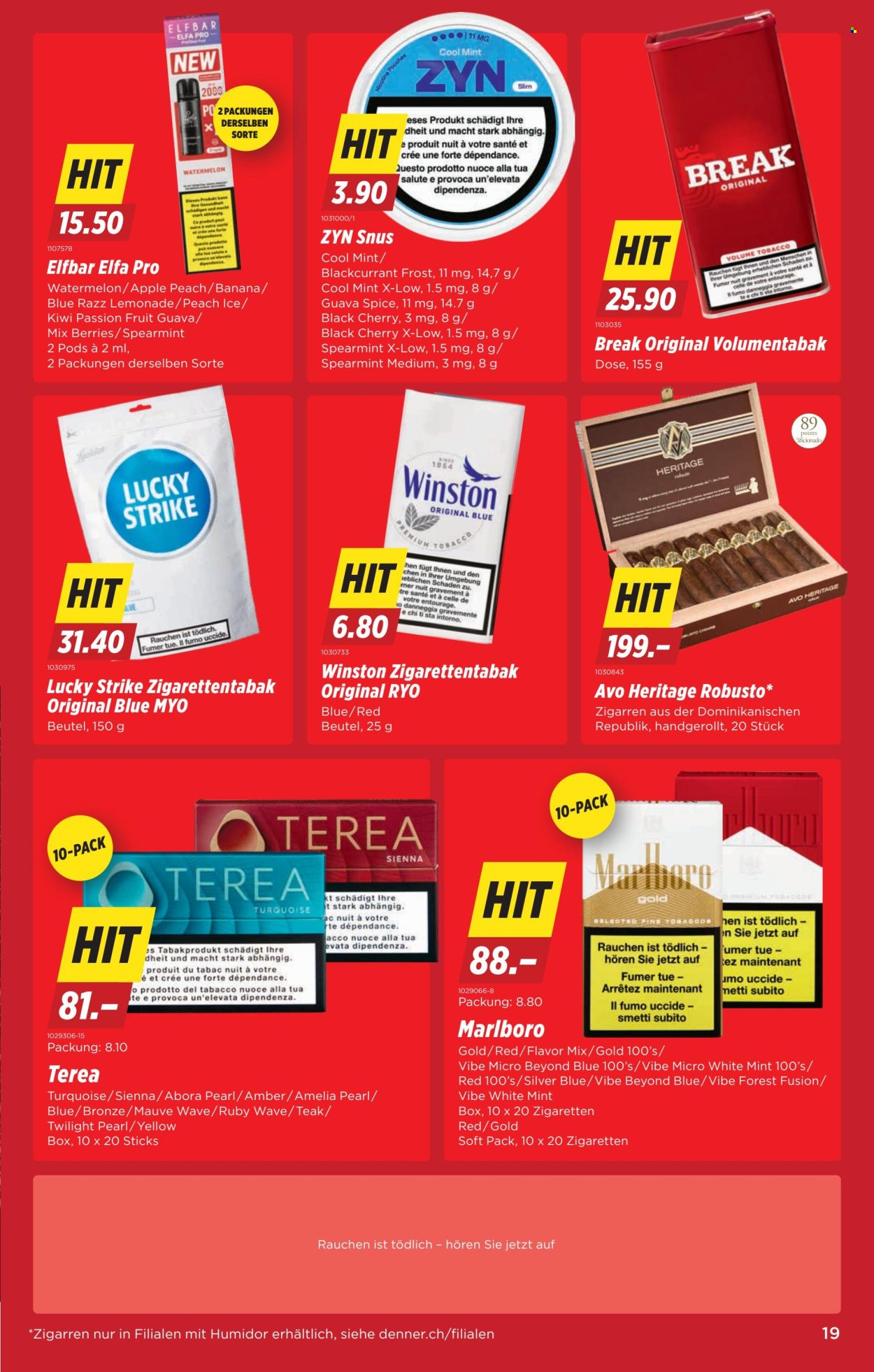 Catalogue Denner - 7.5.2026 - 13.5.2026. Page 19. Page 19