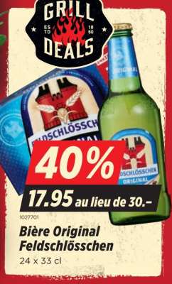 Bière Original Feldschlösschen