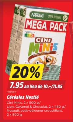 Céréales Nestlé