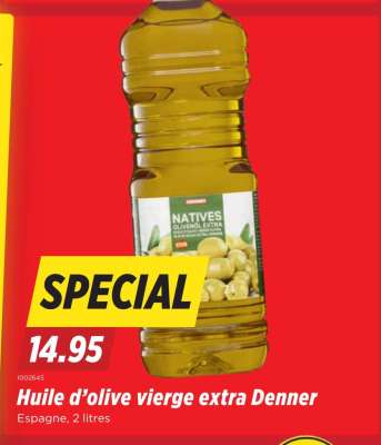 Huile d'olive vierge extra Denner
