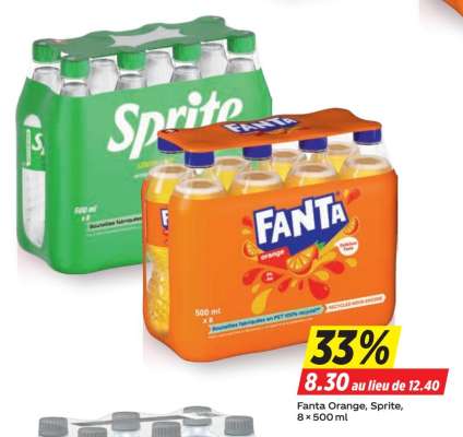 Fanta Orange, Sprite