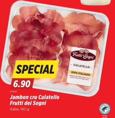 Jambon cru Culatello Frutti dei Sogni