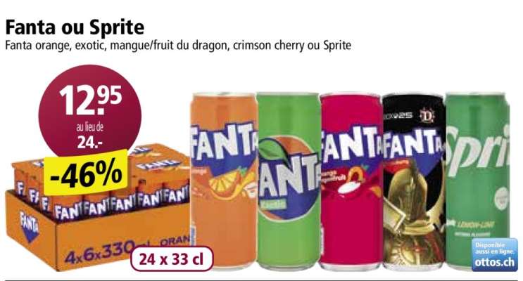 Fanta ou Sprite