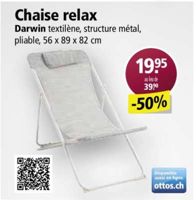 Chaise relax