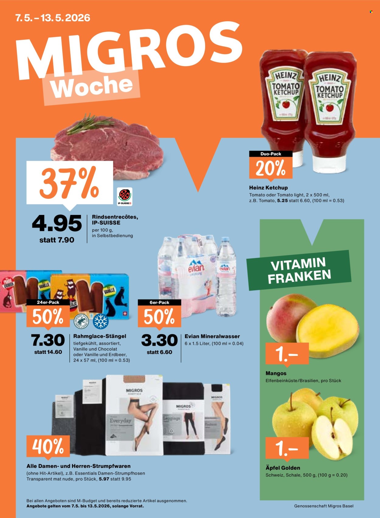 Catalogue Migros - 7.5.2026 - 13.5.2026. Page 1. Page 1