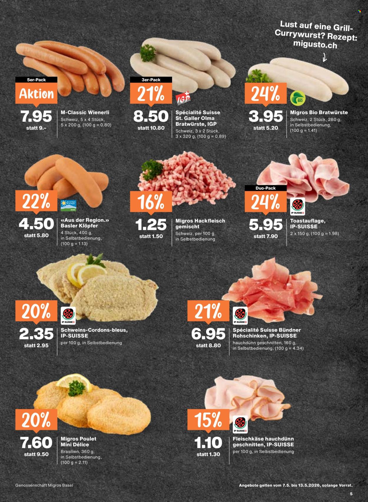 Catalogue Migros - 7.5.2026 - 13.5.2026. Page 5. Page 5