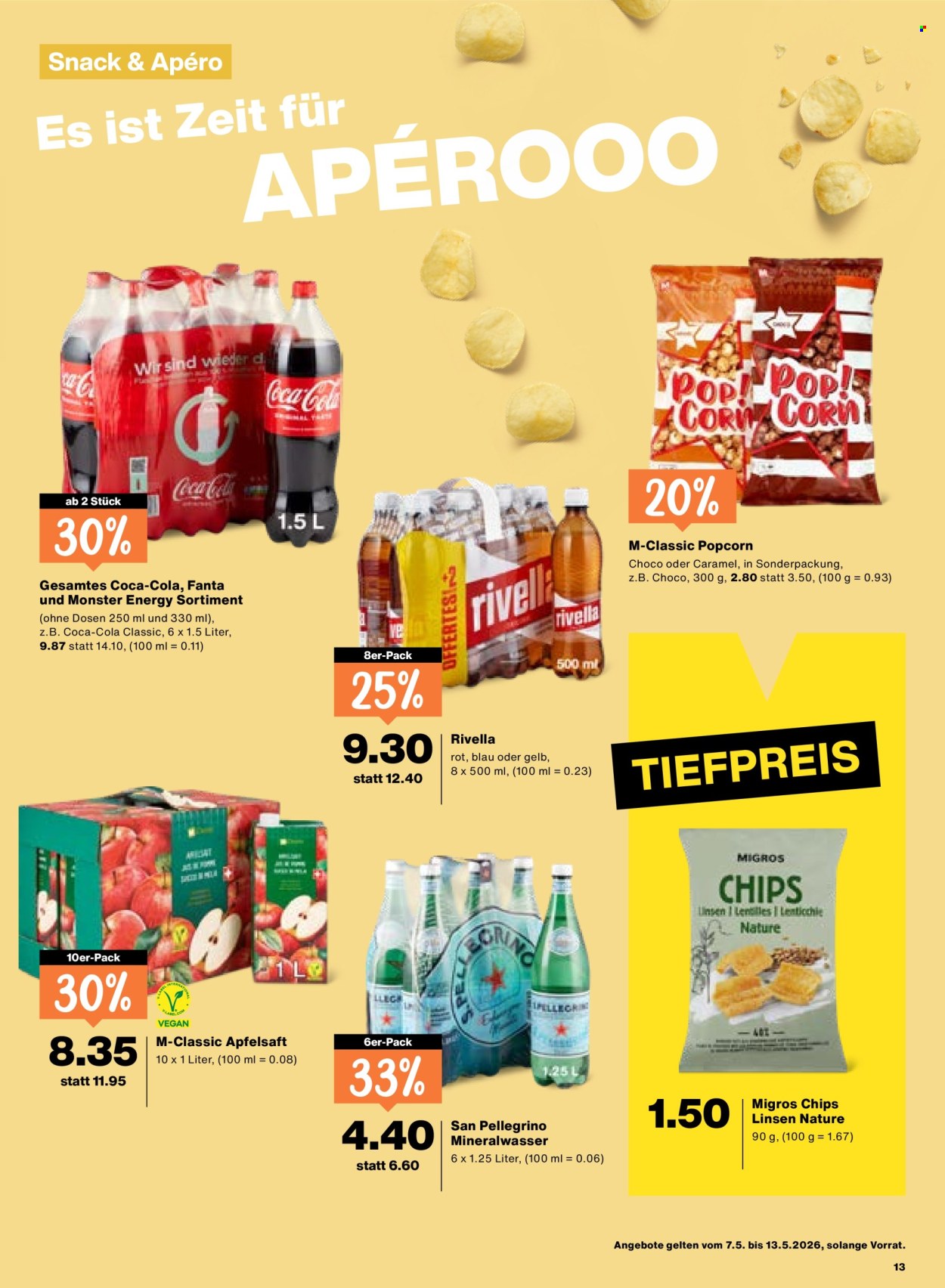 Catalogue Migros - 7.5.2026 - 13.5.2026. Page 13. Page 13