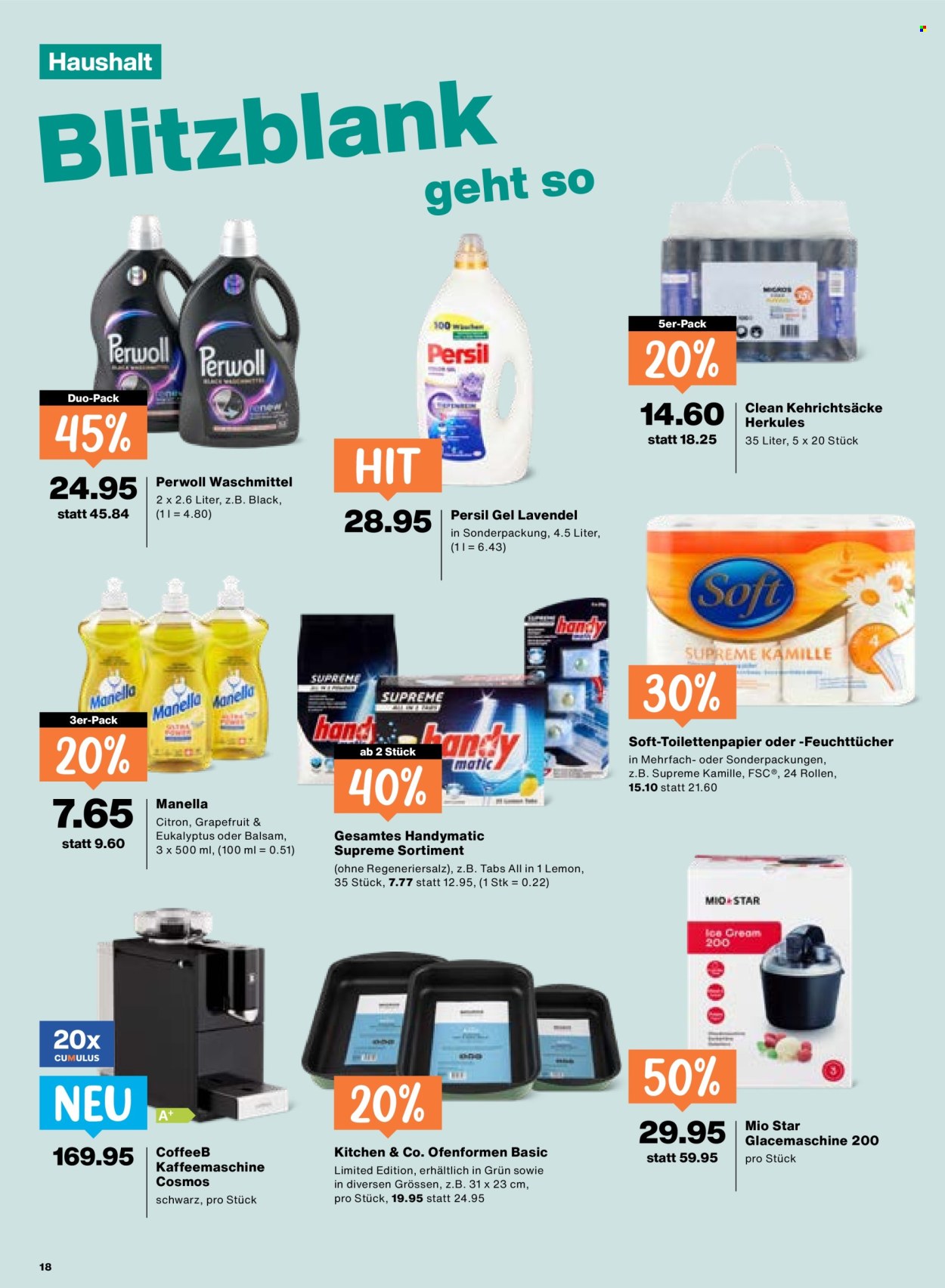 Catalogue Migros - 7.5.2026 - 13.5.2026. Page 18. Page 18