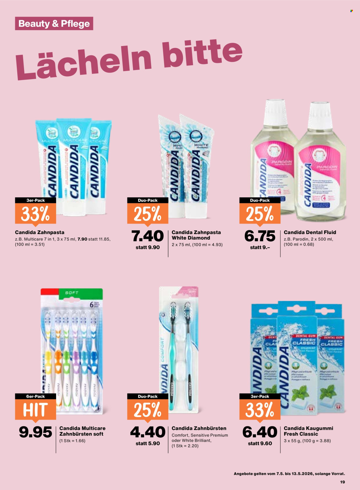 Catalogue Migros - 7.5.2026 - 13.5.2026. Page 19. Page 19