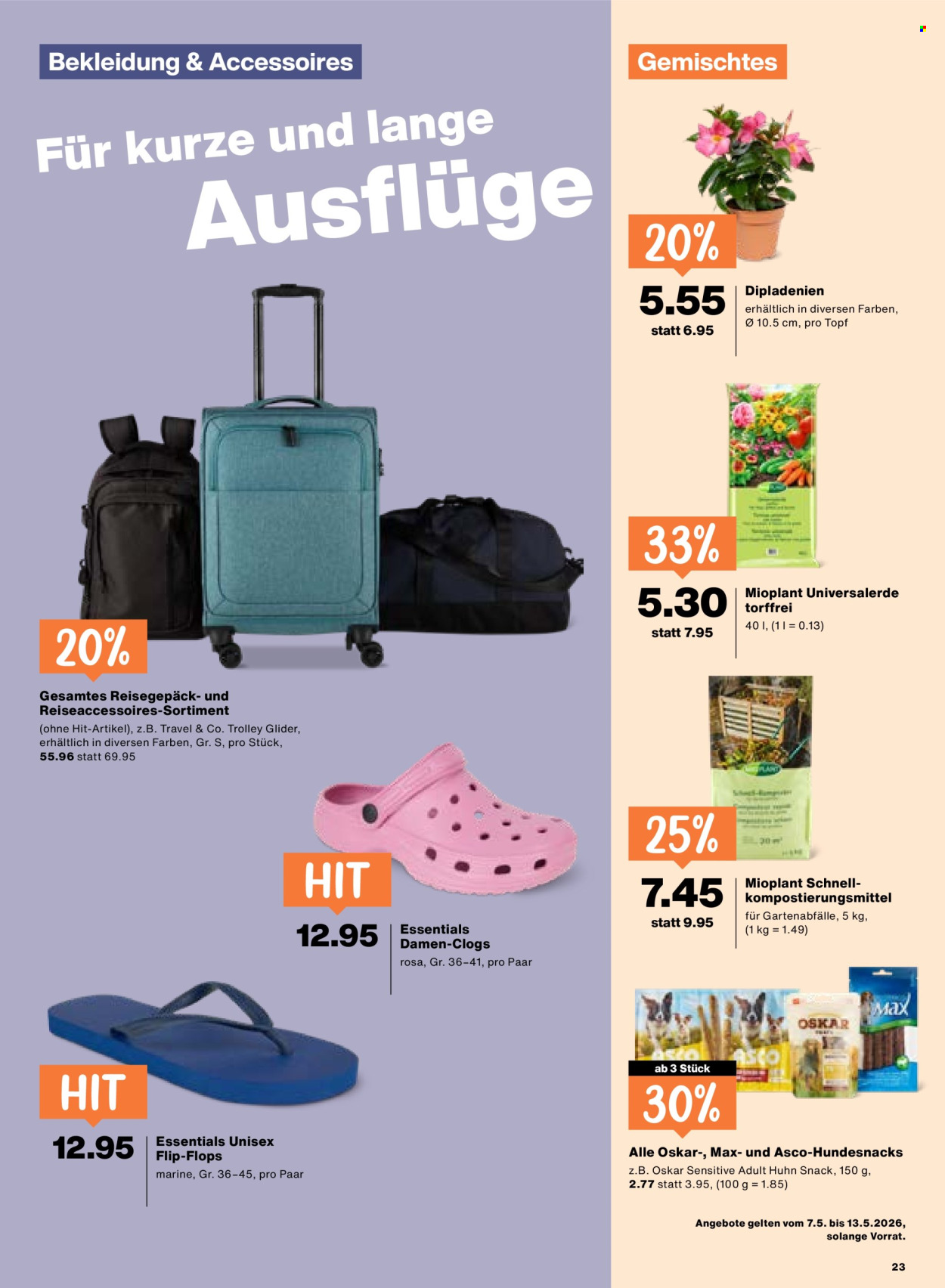 Catalogue Migros - 7.5.2026 - 13.5.2026. Page 23. Page 23