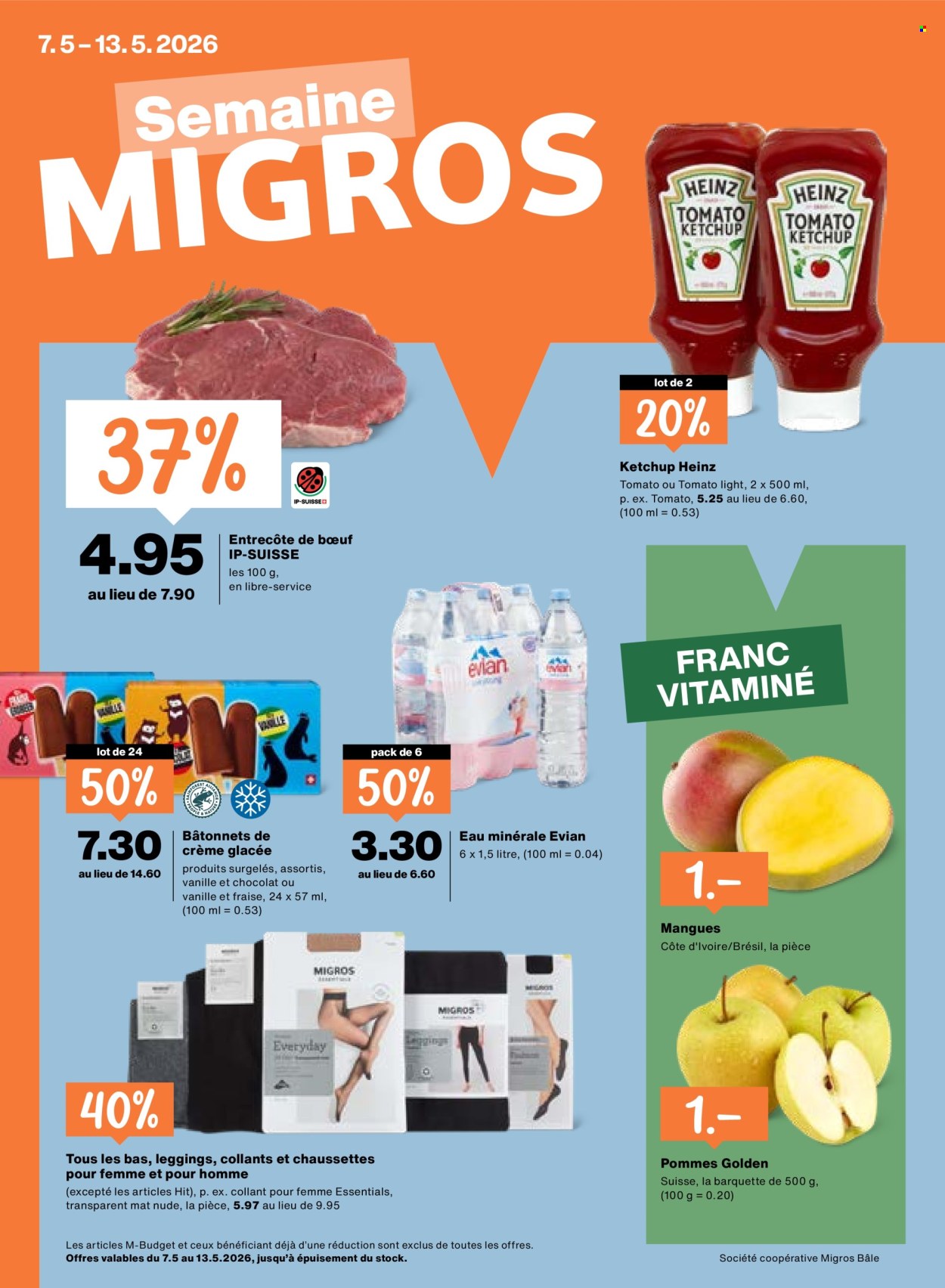 Catalogue Migros - 7.5.2026 - 13.5.2026. Page 1. Page 1