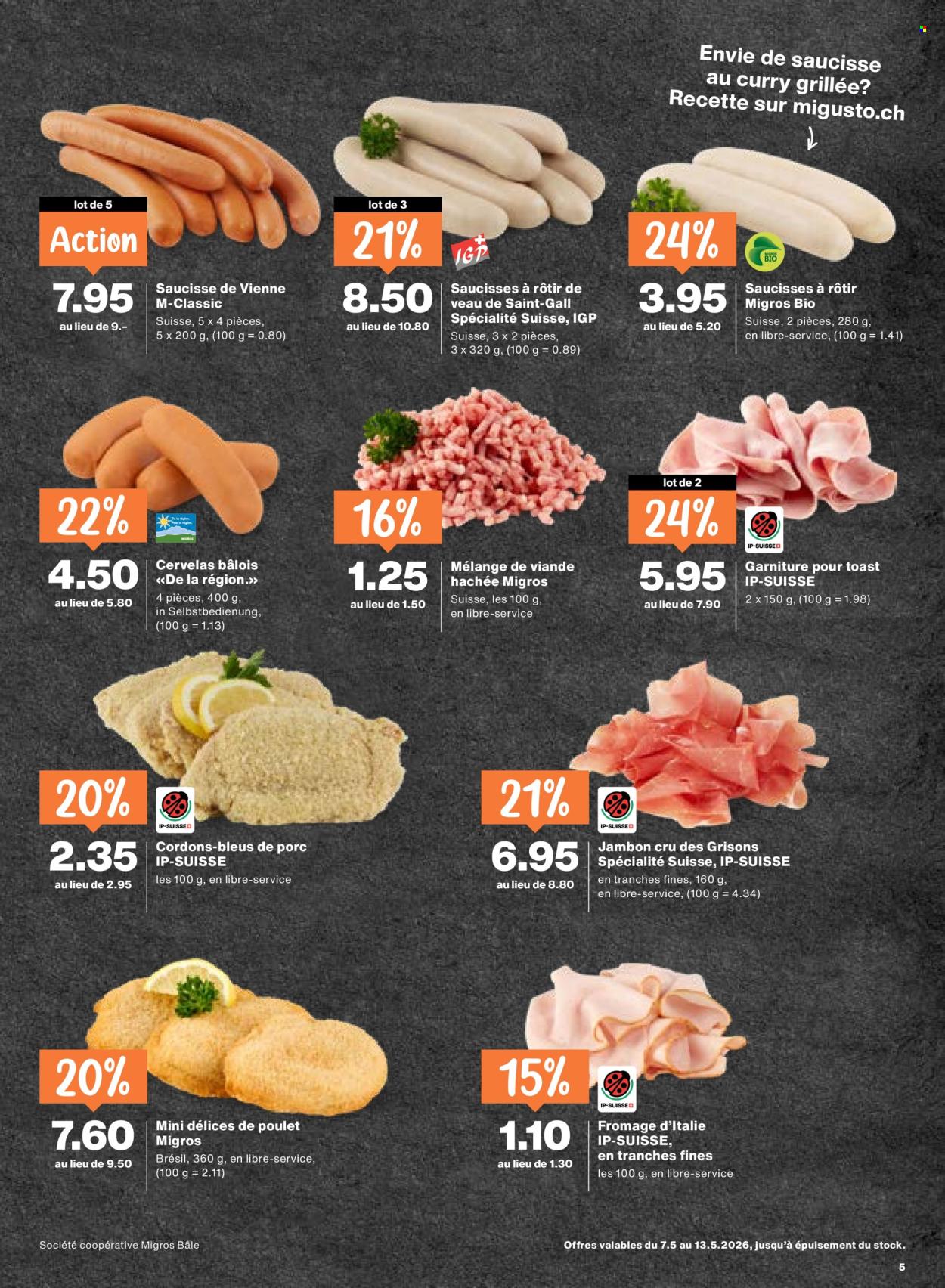 Catalogue Migros - 7.5.2026 - 13.5.2026. Page 5. Page 5