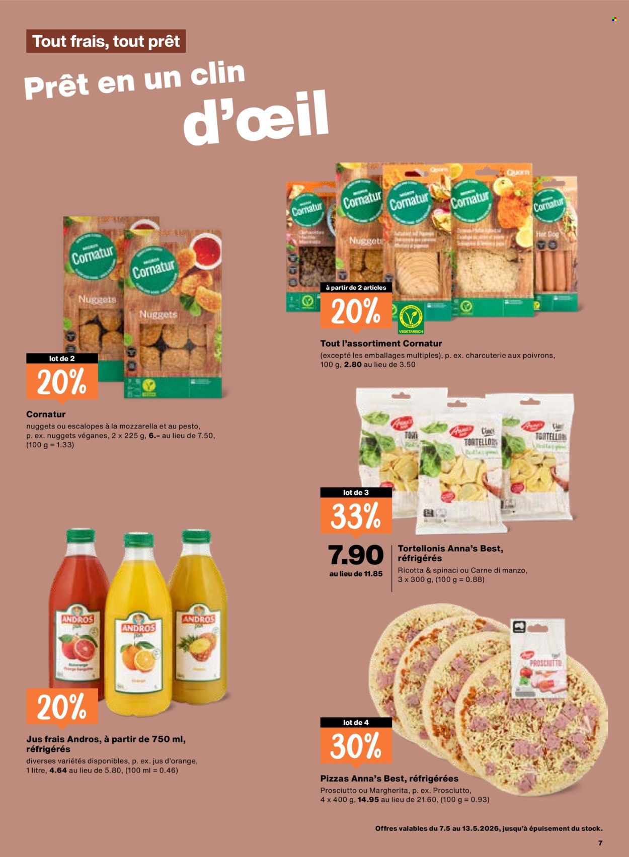 Catalogue Migros - 7.5.2026 - 13.5.2026. Page 7. Page 7