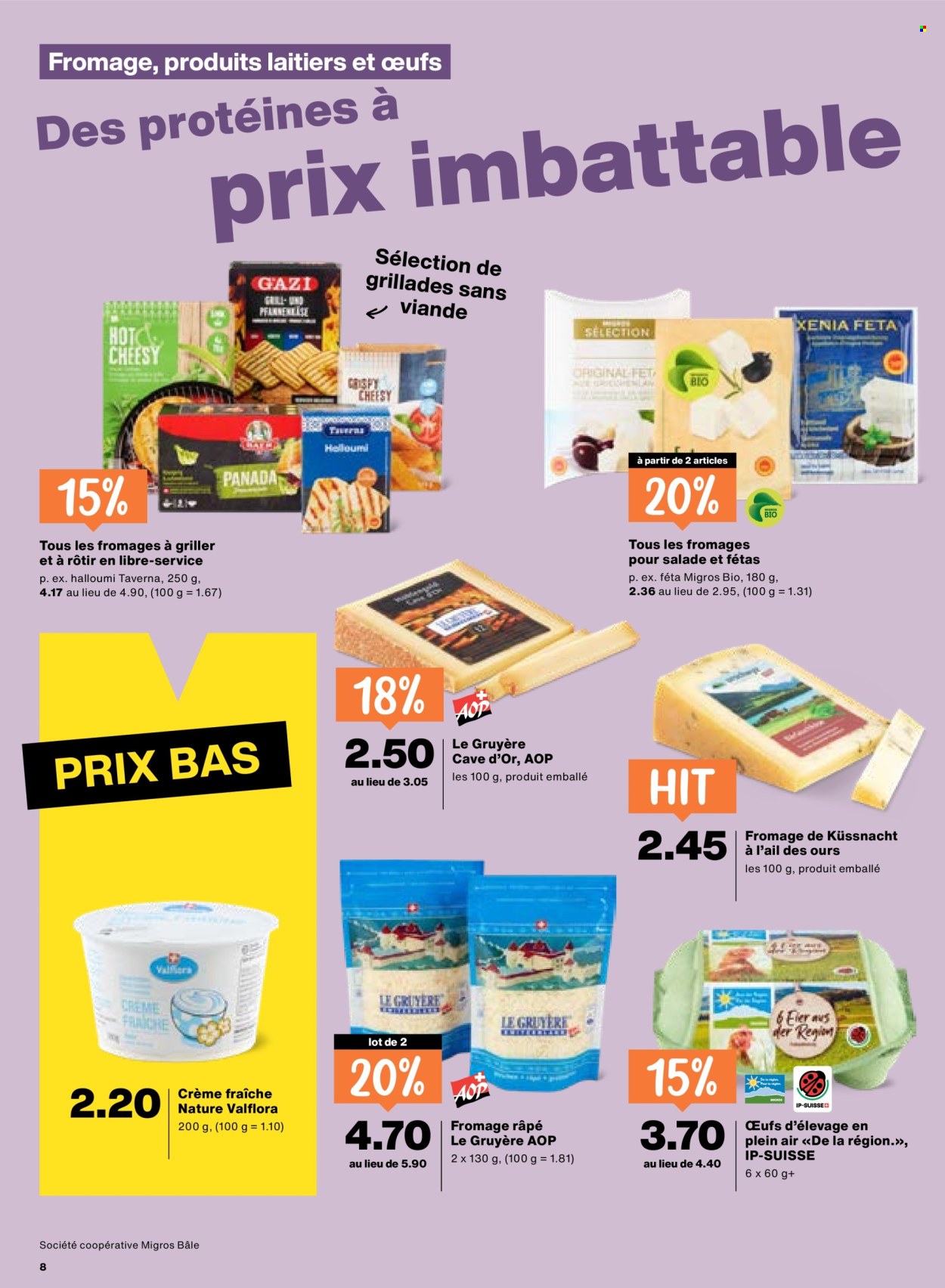 Catalogue Migros - 7.5.2026 - 13.5.2026. Page 8. Page 8