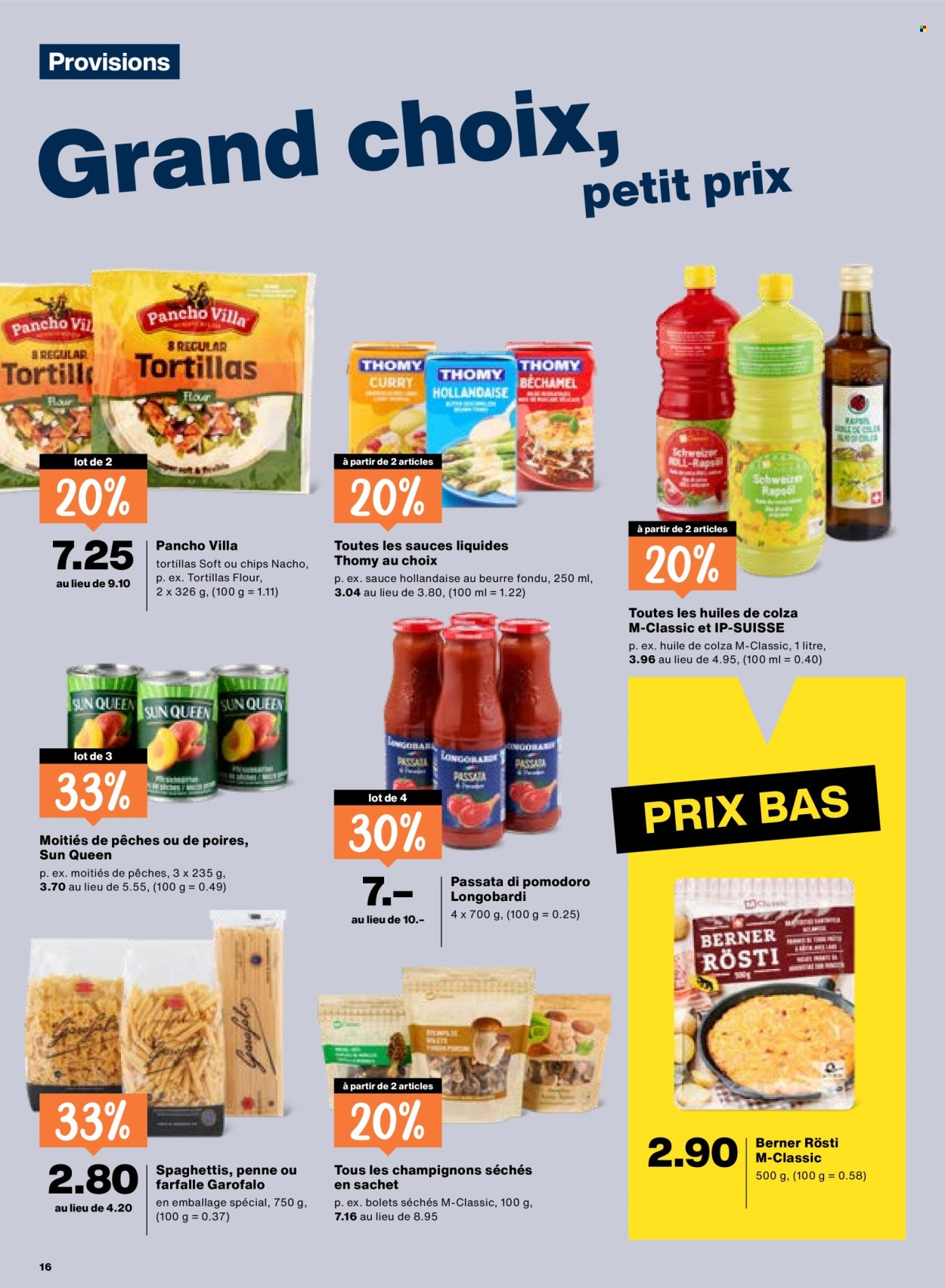 Catalogue Migros - 7.5.2026 - 13.5.2026. Page 16. Page 16