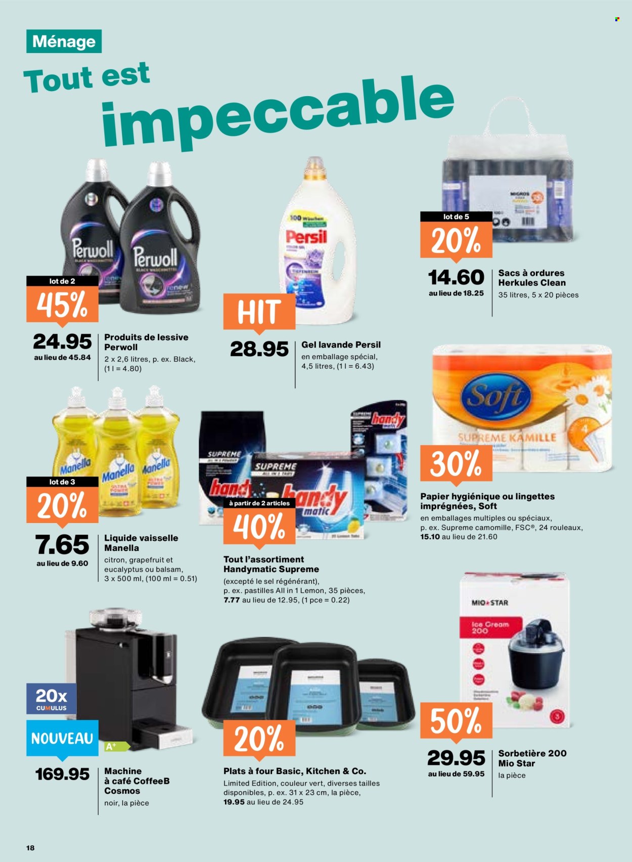 Catalogue Migros - 7.5.2026 - 13.5.2026. Page 18. Page 18