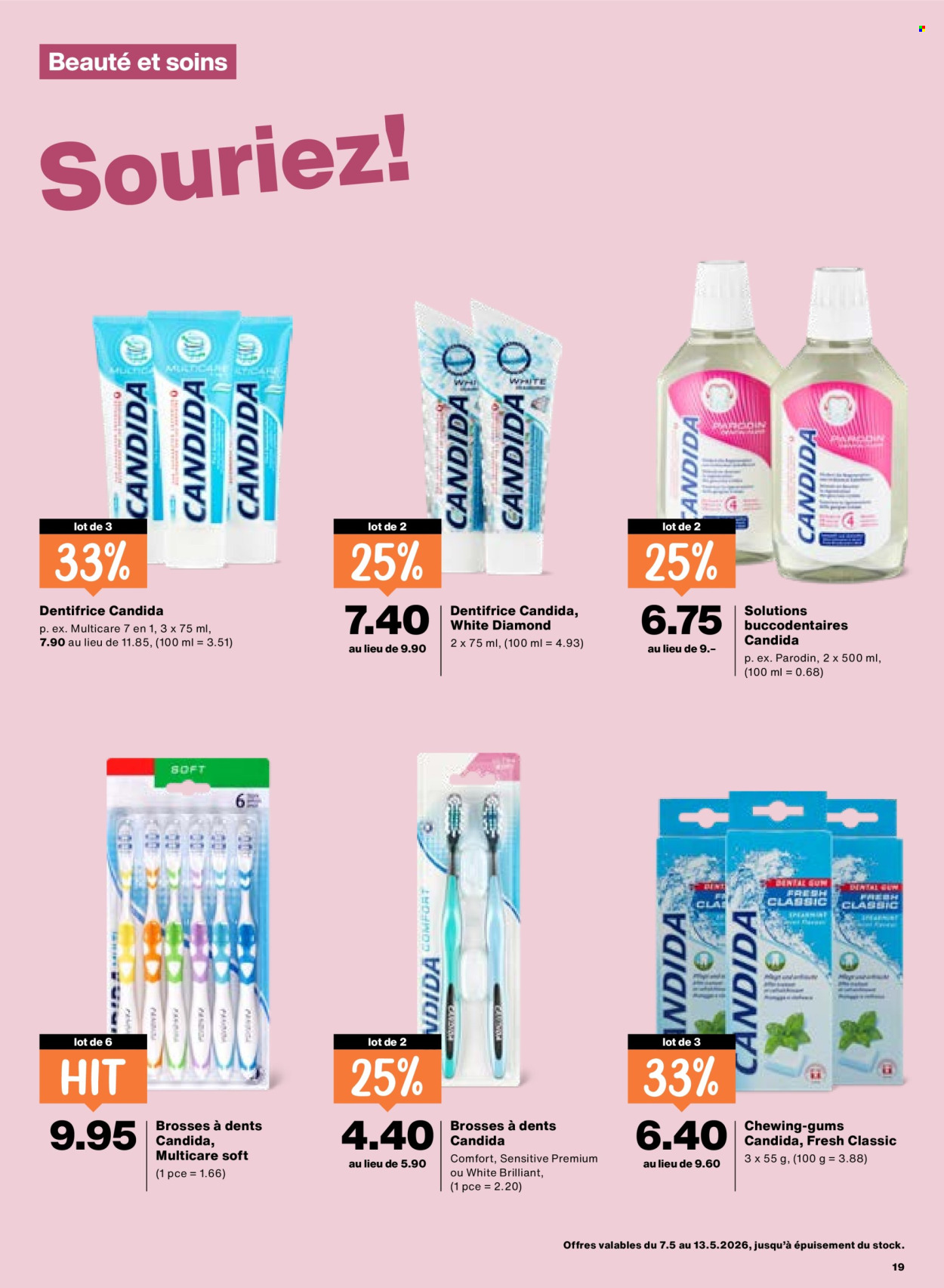 Catalogue Migros - 7.5.2026 - 13.5.2026. Page 19. Page 19
