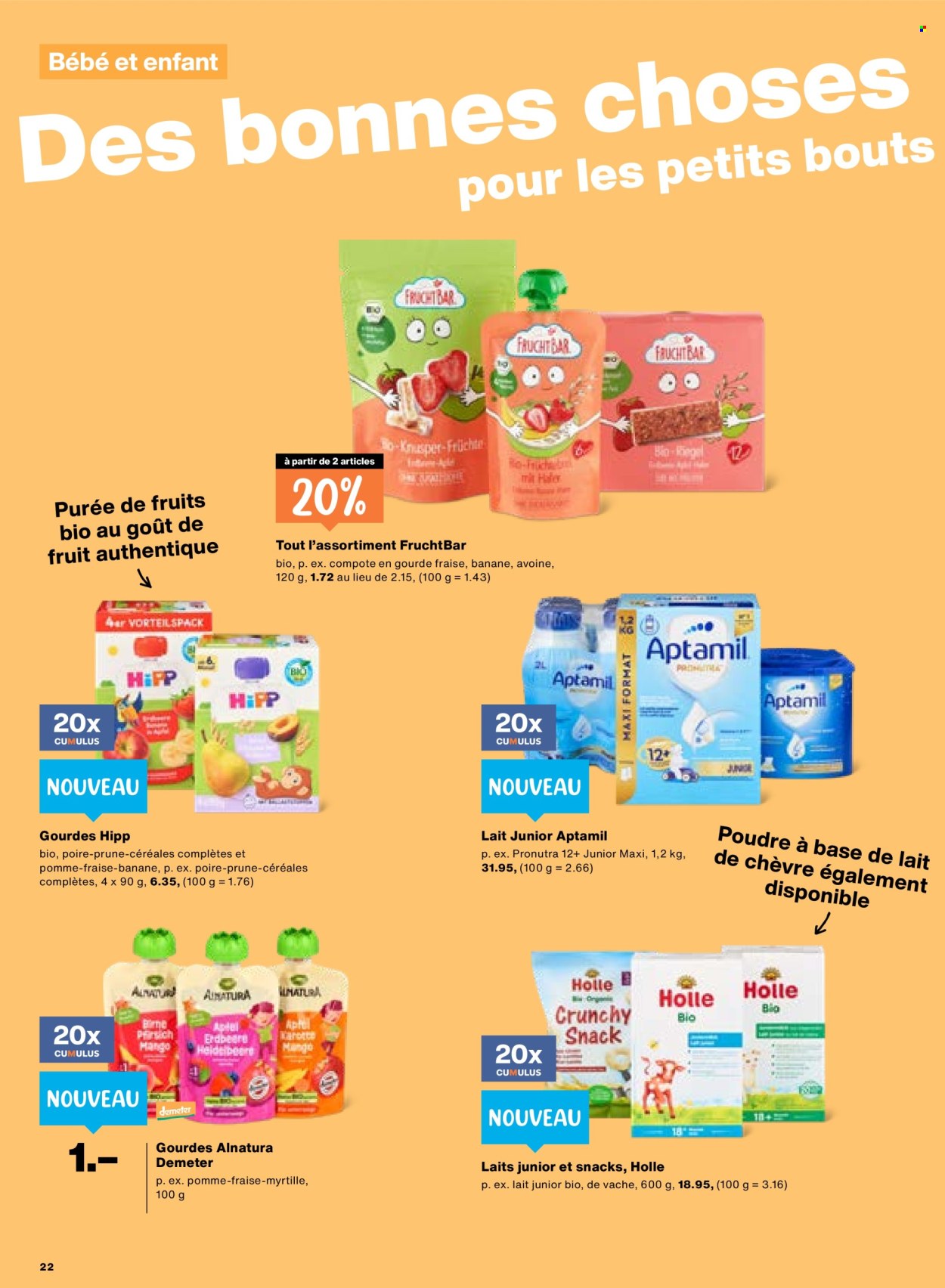 Catalogue Migros - 7.5.2026 - 13.5.2026. Page 22. Page 22