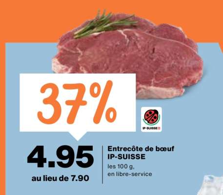 ENTRECÔTE DE BŒUF