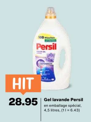 Gel lavande Persil
