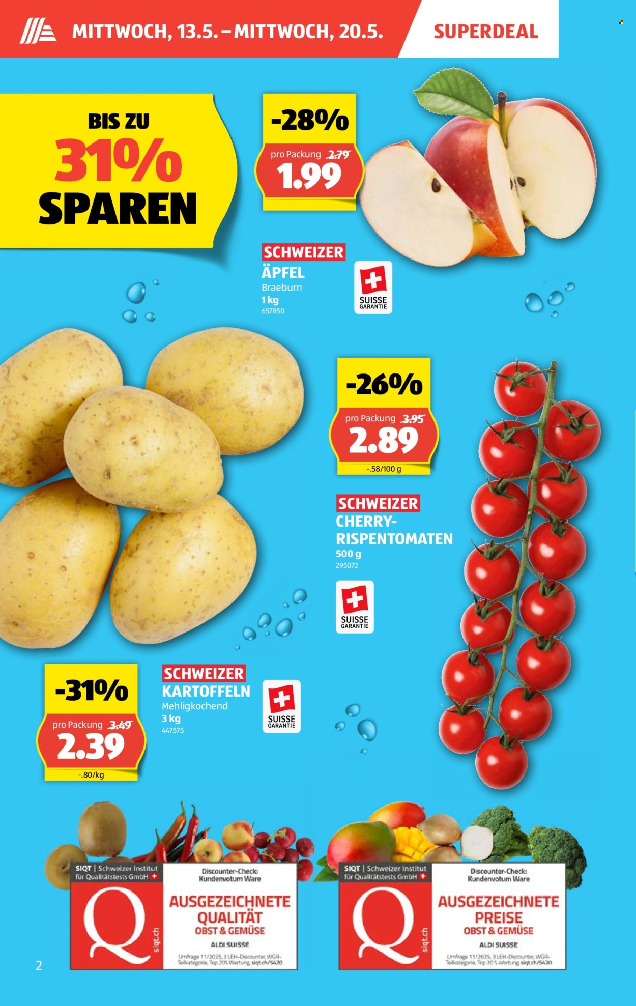 Catalogue Aldi - 13.5.2026 - 20.5.2026. Page 2. Page 2