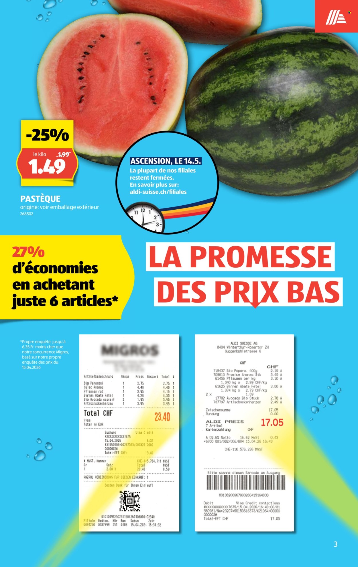 Catalogue Aldi - 13.5.2026 - 20.5.2026. Page 3. Page 3