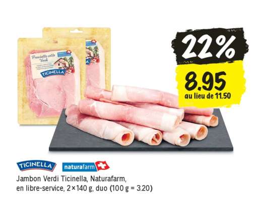 Jambon Verdi Ticinella, Naturafarm